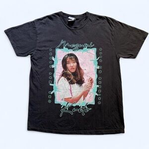 Black Megumi Kudo Japanese Wresling Graphic T-Shirt XL